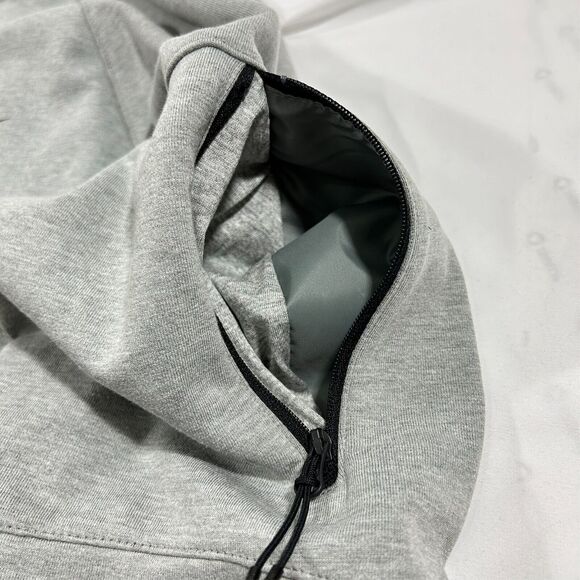 NWT Men's Gray Nike Hoodie Full Zipper Pullover Large DD5284-002 - Picture 8 of 8